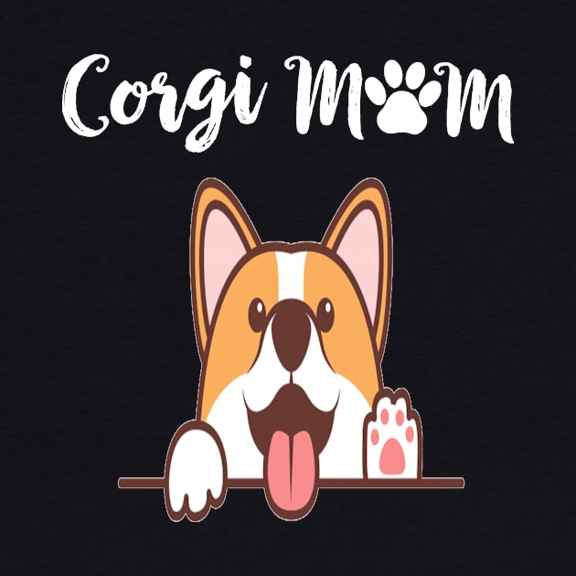 Corgi Mom (242) by Drakes